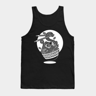 japanese ramen illustration Tank Top